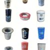 Kaishan 077099421200 Kaishan Oil Filter 077099421200 - 30-37kW Compressor LF-AC-OF-0002 replacement filter product image
