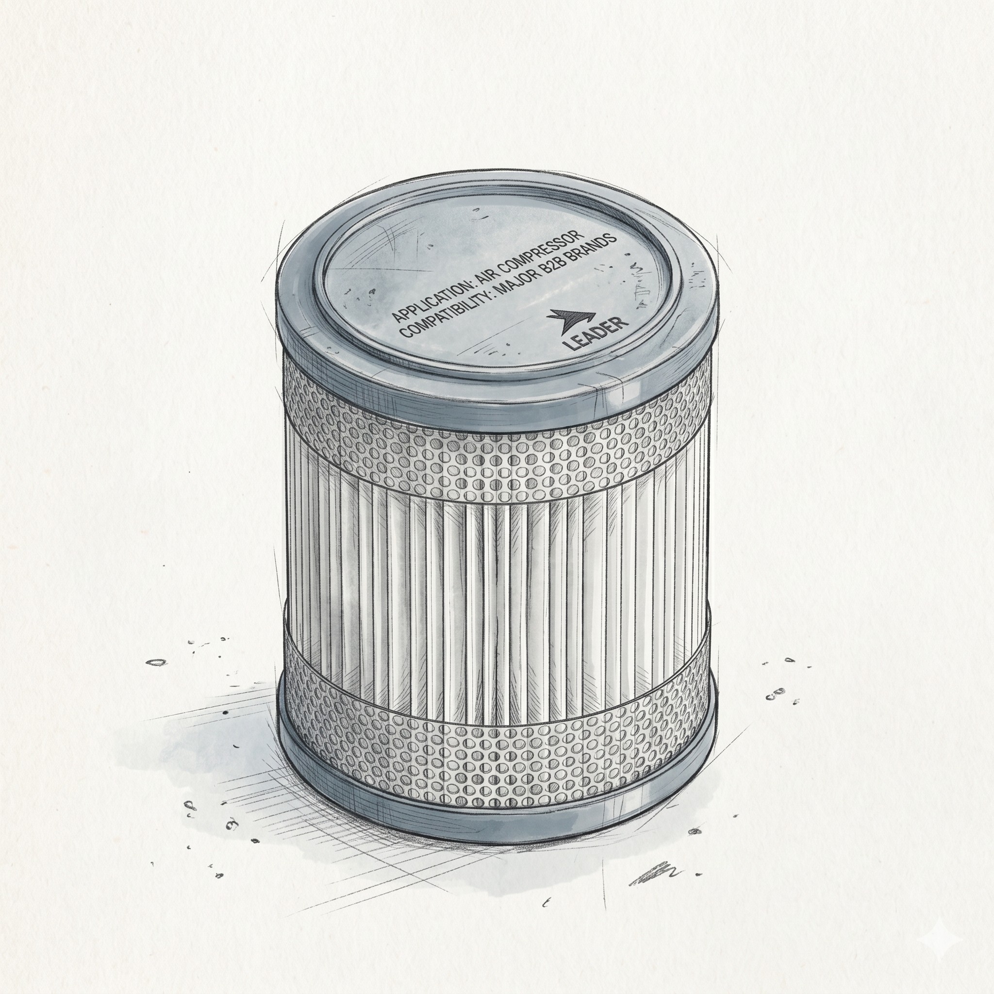 Leader Filters placeholder industrial filter product image